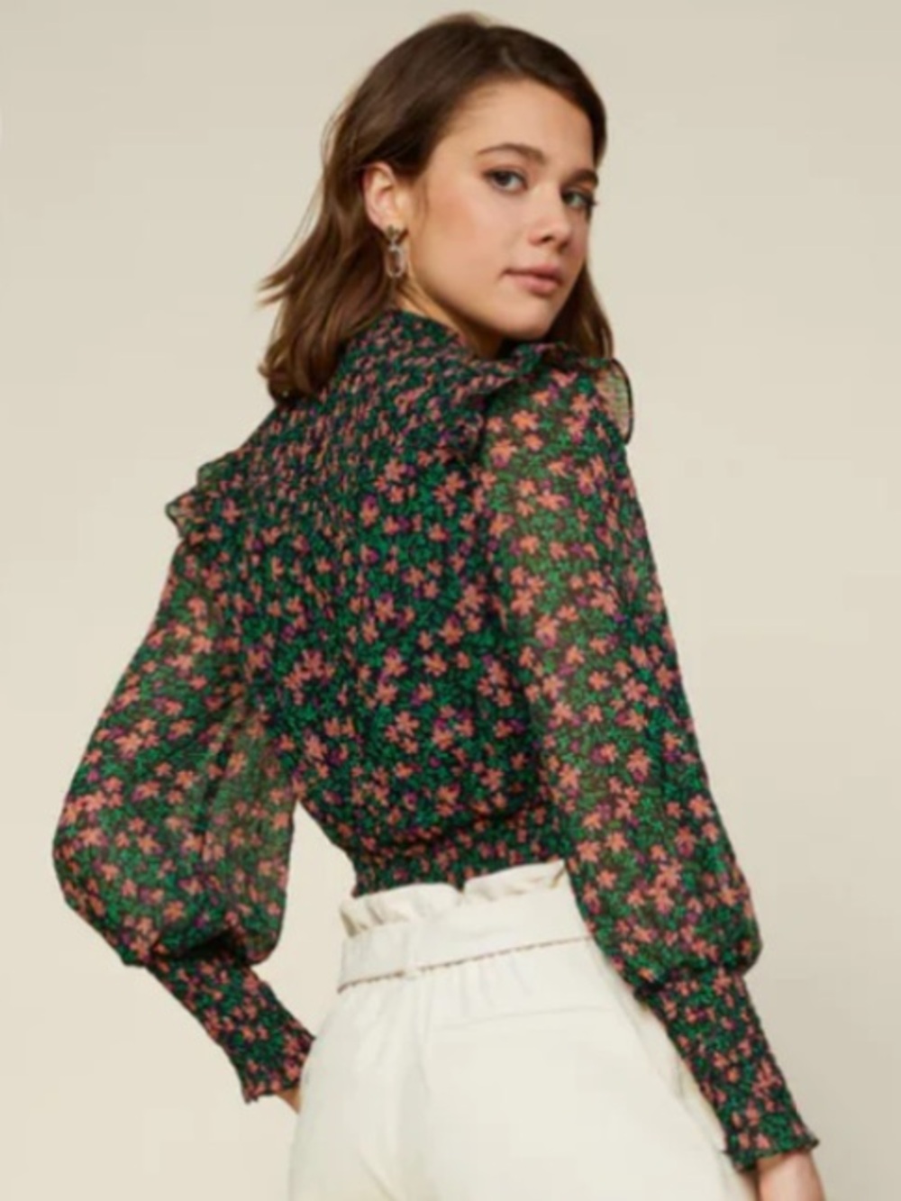 Skies Are Blue Blouse
